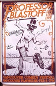 Image of Professor Blastoff Live in Vancouver Poster