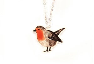 Image of Red Robin Necklace