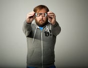 Image of Gray/Black Hoodie