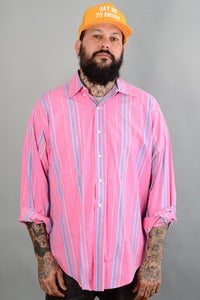Image of RL Polo Pink Striped L/S