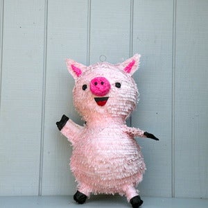 Image of Farm Pig Piñata 