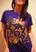 Image of A Rainbow Puked On My Tee!- Purple SOLD OUT!