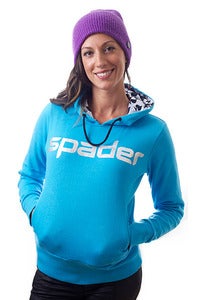 Image of Women's Turquoise Original Hoody