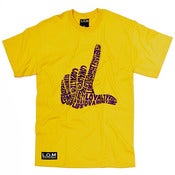 Image of L HAND (YELLOW & PURPLE)