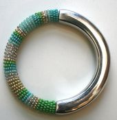Image of Jadia Bangle - Zanzibar Green