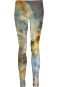 Image of Gold nebula leggings