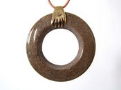 Image of Red Marble Disc
