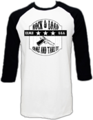 Image of Men's - Come and Take It shirt (baseball)