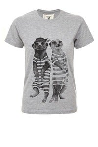 Image of Brat and suzie meerkat tshirt