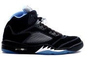 Image of Air Jordan 5 Retro LS Black/University Blue-White