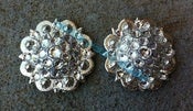Image of Swarovski Rhinestone Conchos - All Clear Stones