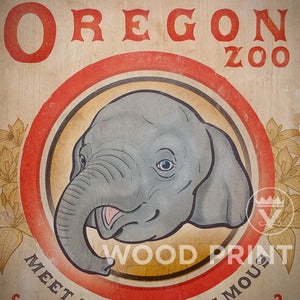 Image of The Famous Lily - Wood Print