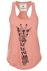 Image of Brat and suzie giraffe vest orange