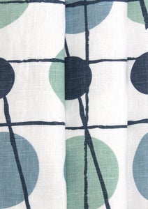 Image of Pavilion Linen Fabric - Chalkhill Blue
