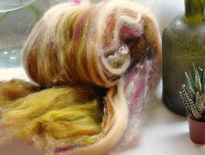 Image of honey and jam :: fiber batt