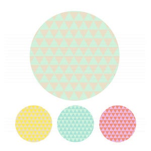 Image of Colour Block Geometric Seamless Pattern
