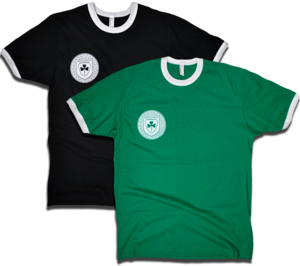 Image of "The Retro Hooligan" premium ringer tee by Backpage Press 