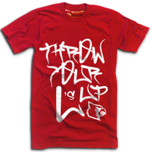 Image of THROW YOUR L'S UP <br> (RED)