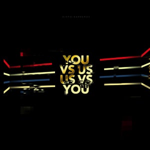 Image of Dispo / Barberos - You Vs Us / Us Vs You - Split 12"