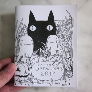 Image of Various Drawings 2012 Zine