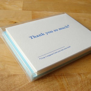 Image of Thank You, 0201: Set of 6
