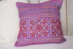 Image of Bright Batik Cushion Cover {Assorted Colors}