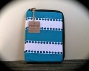 Image of The "Mini Commuter" - Turquoise Stripes