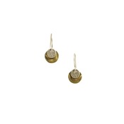 Image of mixed disc earrings