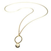 Image of glam drop necklace