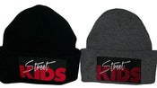 Image of The "Street Kids" Joe Rocken Signature Ed. Beanie Hat in Black or Gray