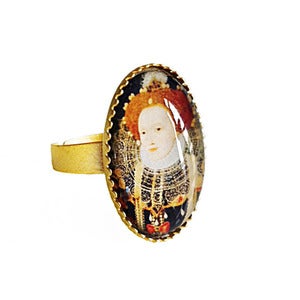 Image of Exclusive Queen Elizabeth i Cameo Ring 