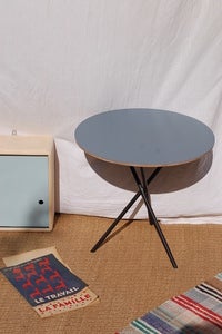 Image of table tripode 50's ronde