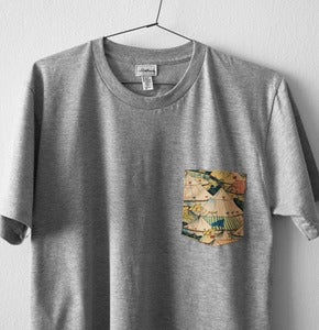 Image of CIRCUS POCKET TEE (grey)