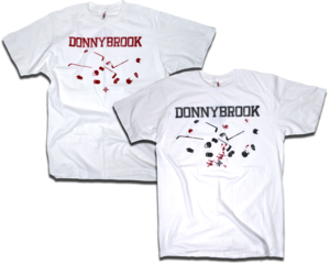 Image of DONNYBROOK! Rated (PG) & (R) tees by Backpage Press