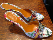 Image of Gucci NEW Flora Mules Sz 9