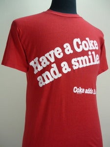 Image of Have a Coke and a smile. T shirt