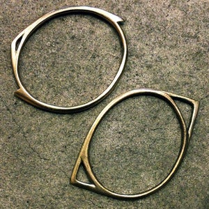 Image of Annie Costello Brown Acer + Thorn bangles