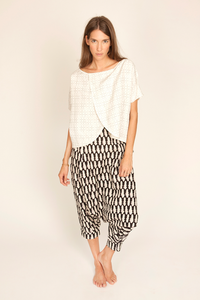 Image of Olive Shirt, Tictactoe Print
