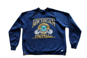 Image of Men's D.Fame Custom "Michigan Football" Crewneck
