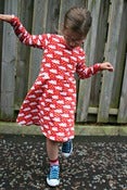 Image of Little Girls' Skater Dress sewing pattern -18m/2T, 3T/4T, 5Y/6Y, 7Y/8Y - PDF 