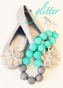 Image of Glitter-Neon Aqua