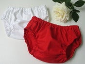 Image of Nappy cover set - red