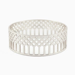 Image of Lattice Bangle | Silver