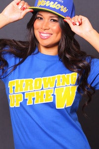 Image of Throwing up the W