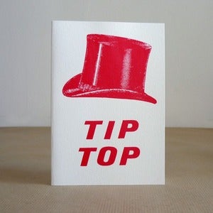 Image of Tip Top greeting card