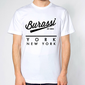 Image of "New York" White Tee