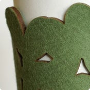 Image of cozy/cuff SNAP - camo green
