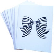 Image of Bow Note Card Set
