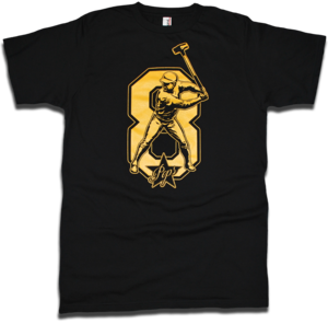Image of Willie Stargell "Sledgehammer" tee by Backpage Press