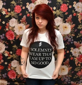 Image of 'I Solemnly Swear That I Am Up To No Good' Shirt